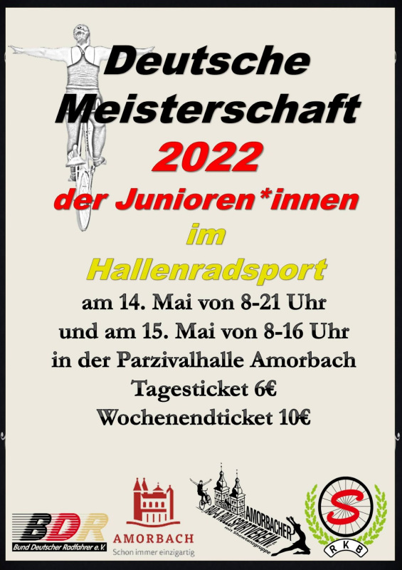 Plakat DM Junioren 2022